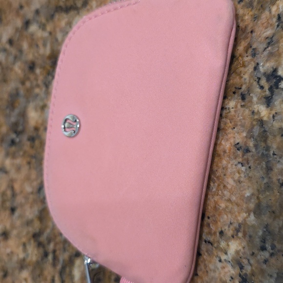 Lululemon Pink Dual Pouch Wristlet - Picture 4 of 10